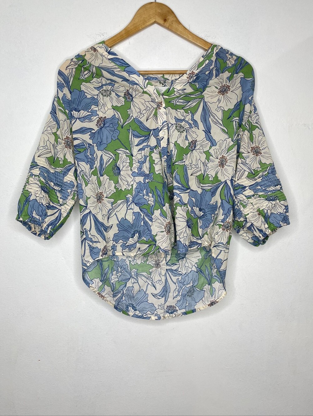 Birds Of Paradise Floral Blouse